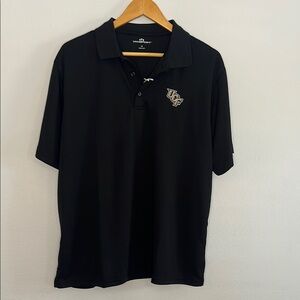 Men's UCF Black Polo Shirt